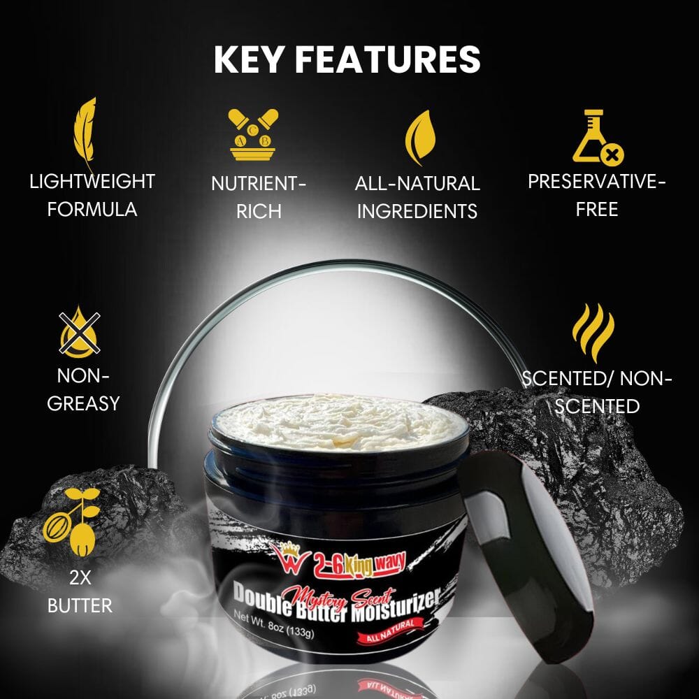 🔥Pre Order 🔥Double Butter Hair Moisturizer for Dry, Coarse Hair
