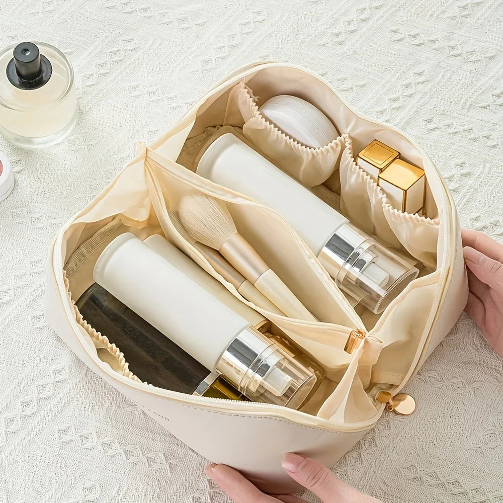 Elegant Travel Makeup Organizer