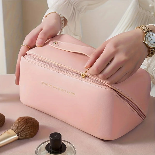Elegant Travel Makeup Organizer